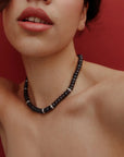 Fanny Necklace - Onyx & Diamond, MyAleph