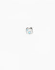 MyAleph Galet Ear Cuff with turquoise stones, sterling silver no-piercing ear cuff on white background