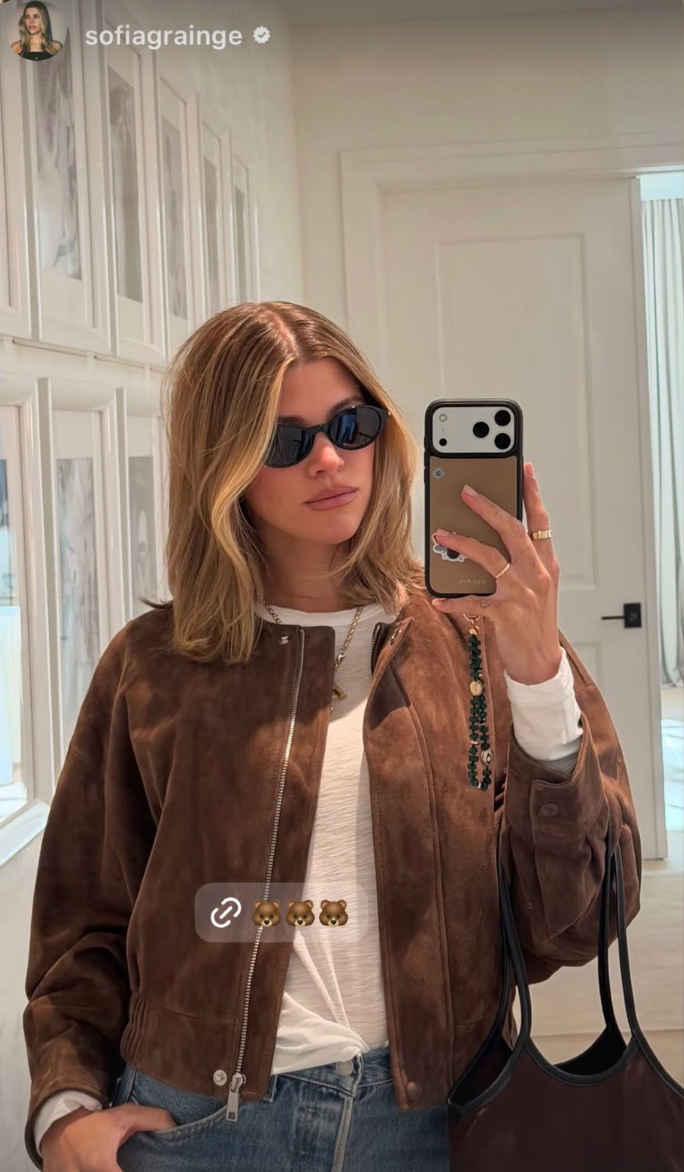 Sofia Richie Grainge's Phone Charm | MyAleph As Seen On