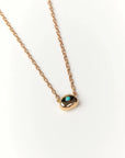 Aura Evil Eye Necklace, MyAleph