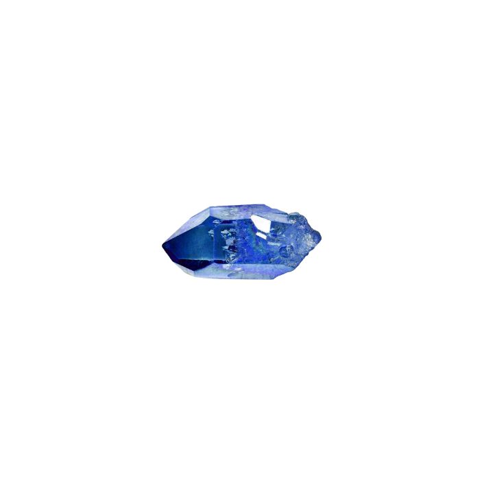 Sapphire quartz stone representing divinity and protection.