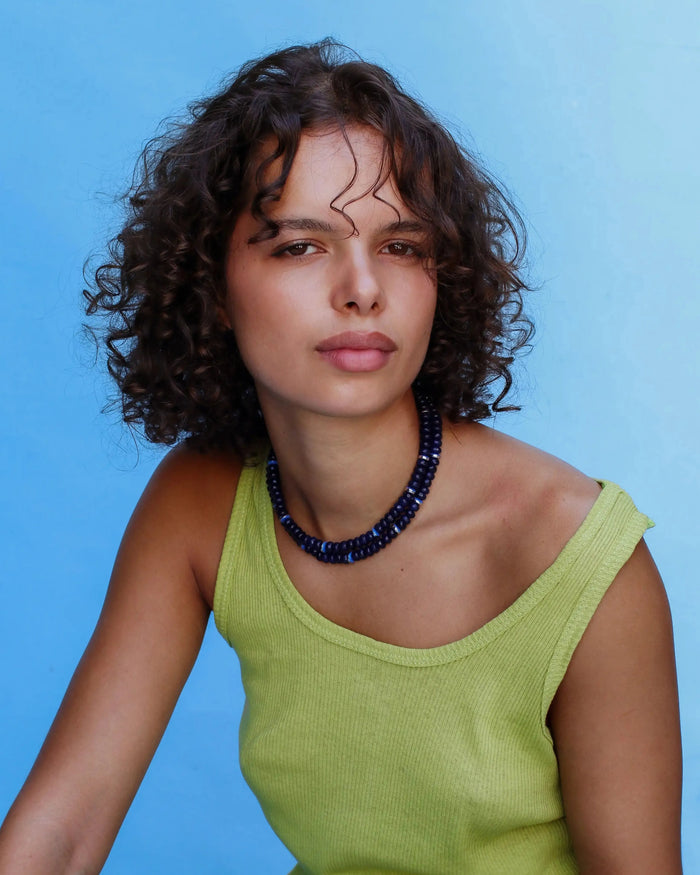 Lilou Necklace - Sapphire, MyAleph