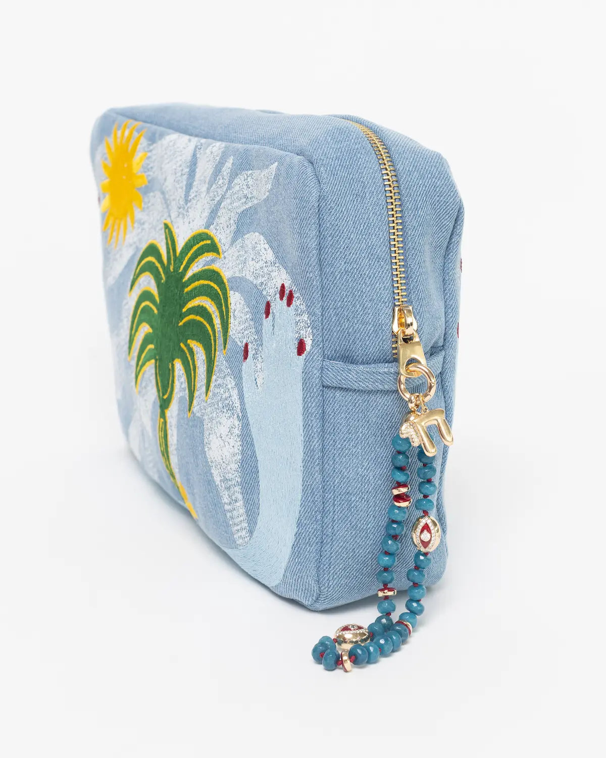 Pampelonne Denim Pouch