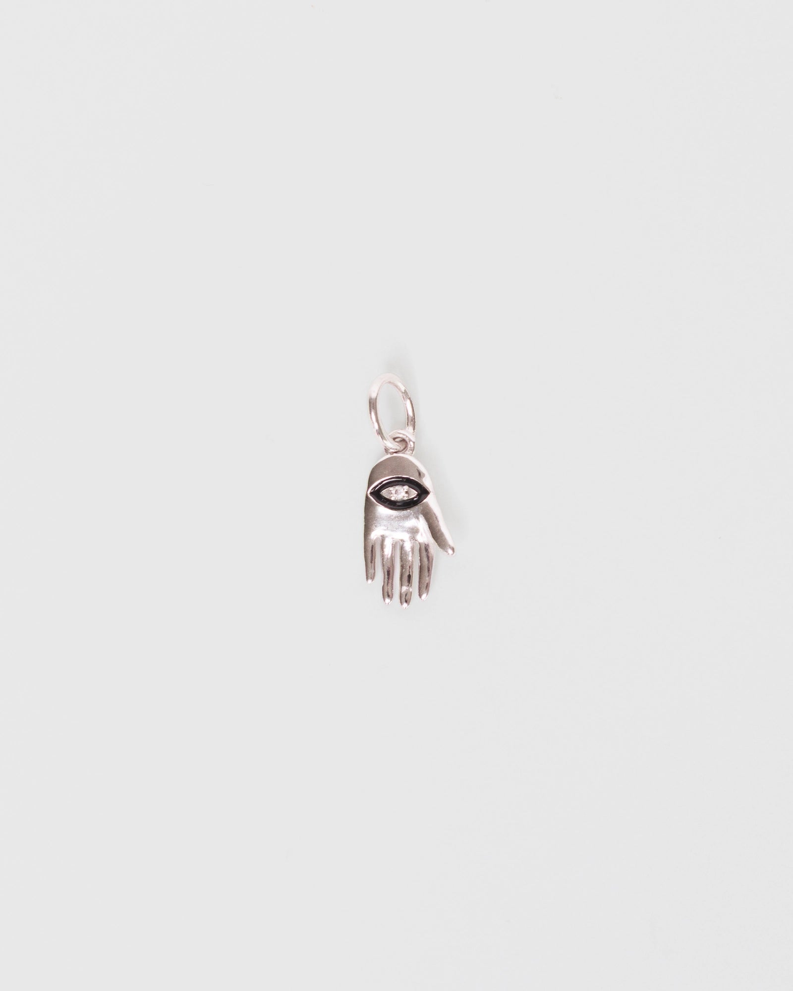 Sculptured Hamsa Charm