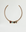 Gold Terre Necklace with four interchangeable gemstone charms representing Fire, Water, Earth, and Air