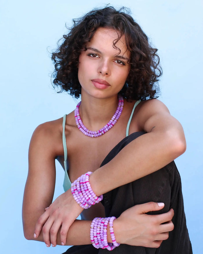 Valerie Necklace - Lavender, MyAleph